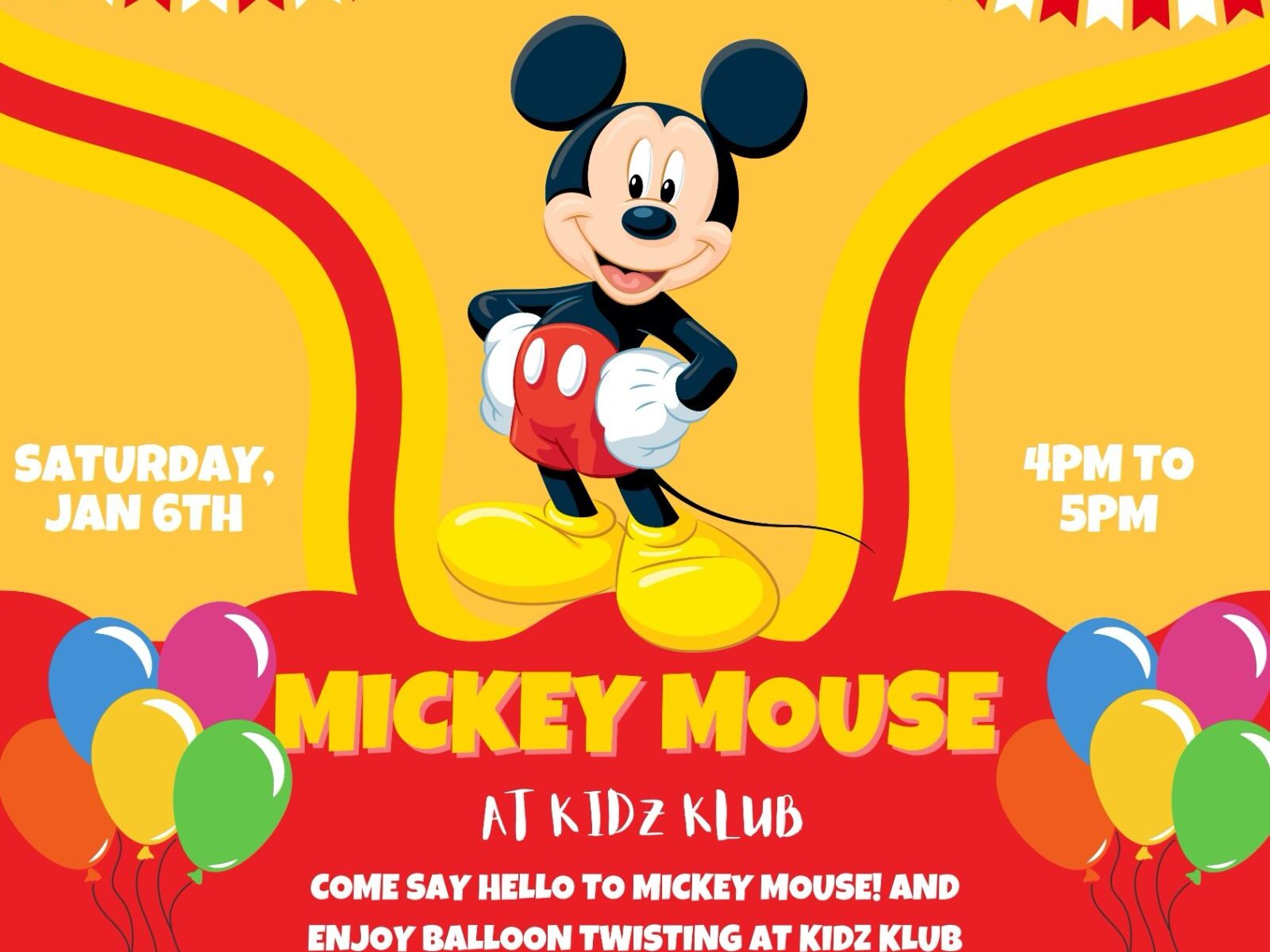 Mickey Mouse Magic: A Day of Joy and Laughter at Kidz Klub