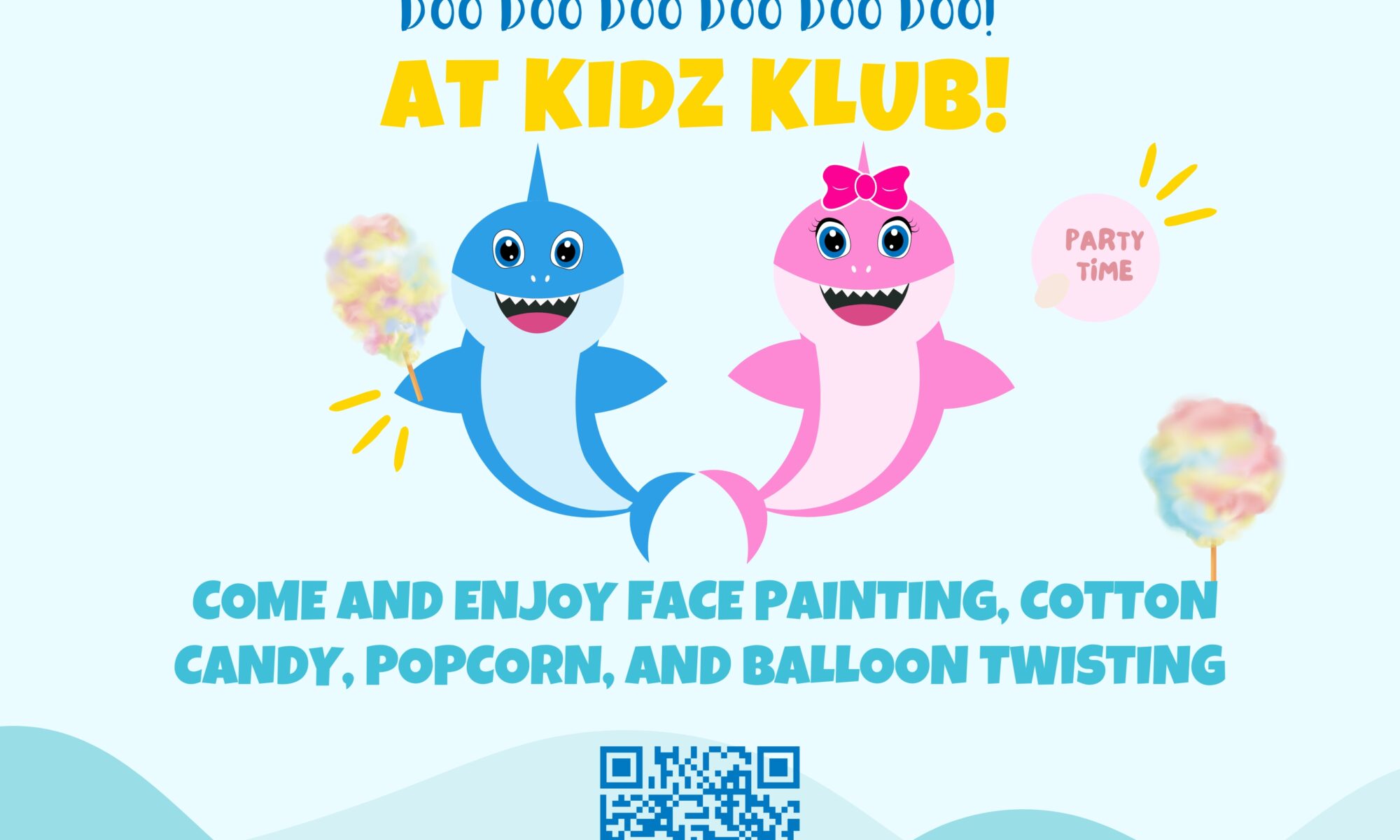 Meet and Greet with Baby Shark at Kidz Klub