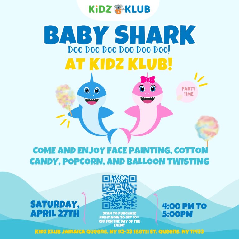 Meet and Greet with Baby Shark at Kidz Klub