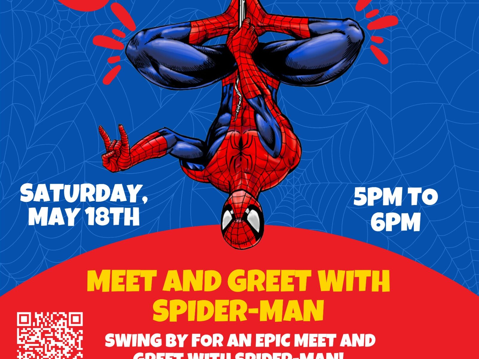 Meet and Greet with Spiderman at Kidz Klub