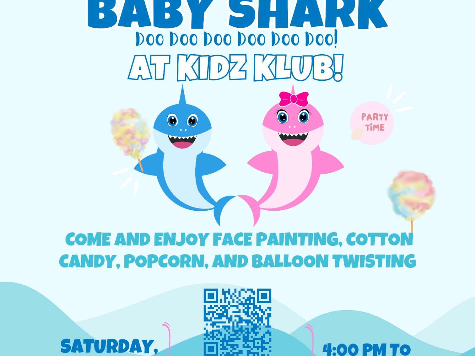 Meet & Greet with Baby Shark at Kidz Klub!