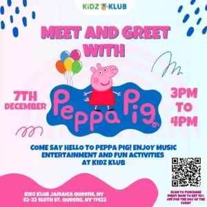 Meet and greet with peepa pig